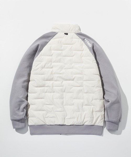 +phenix（プラスフェニックス）の「【WEB・直営店限定】+phenix(プラスフェニックス)HYBRID DOWNJACKET ハイブリッドダウンジャケット（保温性/伸縮性）（ダウンジャケット/コート・メンズ・ブラック/グレー/ネイビー・L/M/S/XL）」の10枚目の写真