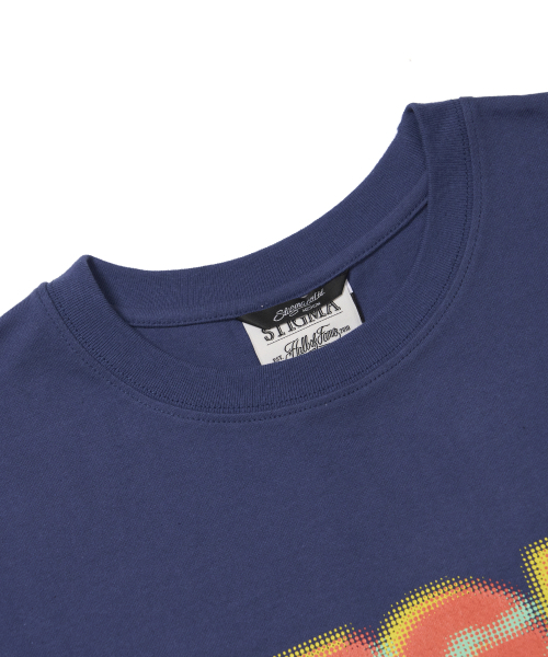 STIGMA(スティグマ)の「Harf Tone Oversized Short Sleeves T-Shirts Navy(Tシャツ/カットソー・メンズ・その他・LARGE/MEDIUM/X-LARGE)」の3枚目の写真