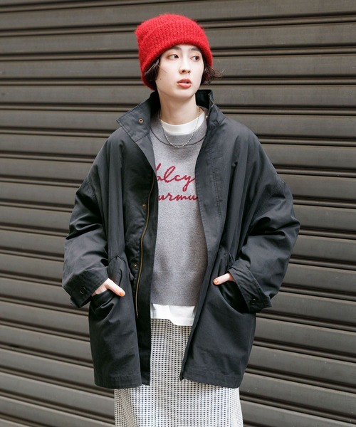 GEORGE'S(ジョージズ)の「ライナーセットモッズコート(モッズコート・レディース・ブラック/カーキ・SMALL/MEDIUM)」の2枚目の写真