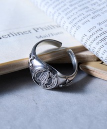 【MAISON CLUB】mors certa hora incerta Ring FreeSize / フリーサイズ /シルバー925/Silver925 KUN
