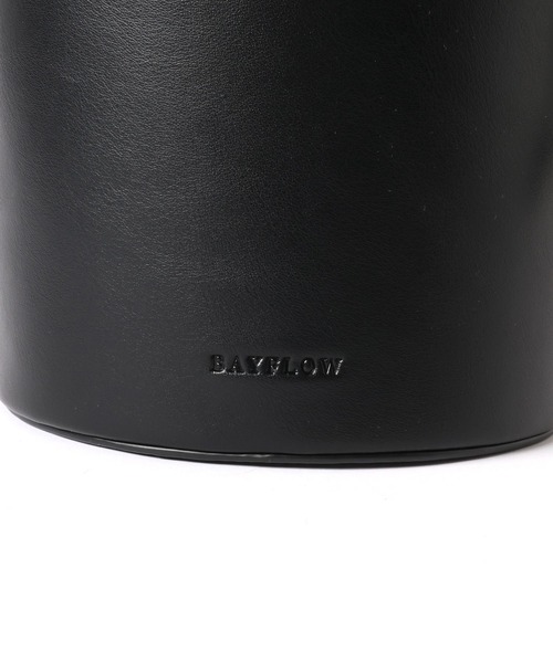 BAYFLOW（ベイフロー）の「[巾着単体でも使える]セパレート巾着バケツバッグ（ハンドバッグ・レディース・ブラック/キャメル・FREE）」の16枚目の写真