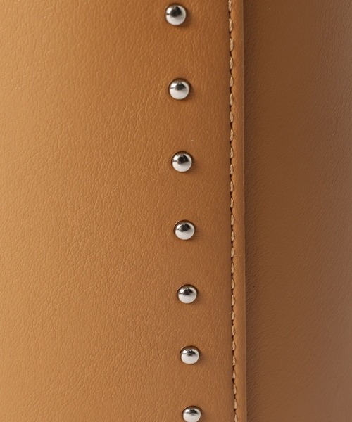 BAYFLOW（ベイフロー）の「[巾着単体でも使える]セパレート巾着バケツバッグ（ハンドバッグ・レディース・ブラック/キャメル・FREE）」の18枚目の写真