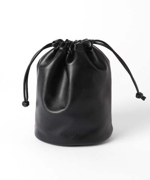 BAYFLOW（ベイフロー）の「[巾着単体でも使える]セパレート巾着バケツバッグ（ハンドバッグ・レディース・ブラック/キャメル・FREE）」の19枚目の写真