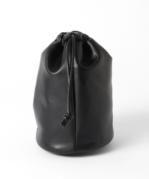 BAYFLOW（ベイフロー）の「[巾着単体でも使える]セパレート巾着バケツバッグ（ハンドバッグ・レディース・ブラック/キャメル・FREE）」の22枚目の写真