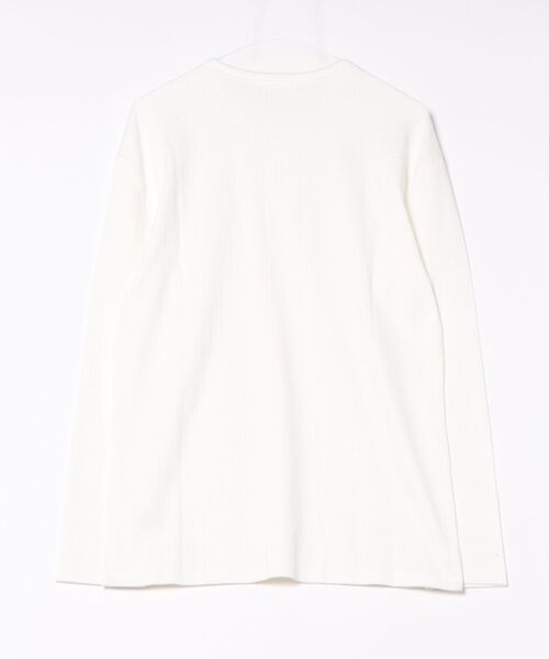 NOWLE(ノウル)の「【NOWLE】ワッフル テクスチャー ヘンリーネック 長袖Tシャツ(Tシャツ/カットソー・メンズ・ブラック/ホワイト/グレー・X-LARGE/MEDIUM/LARGE/SMALL)」の17枚目の写真