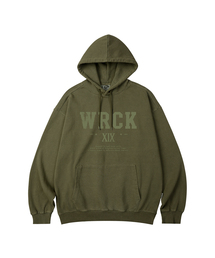WRCK VINTAGE ピグメントオーバーサイズフードパーカー_5 COL