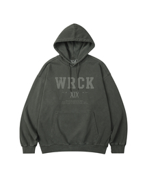 WRCK VINTAGE ピグメントオーバーサイズフードパーカー_5 COL