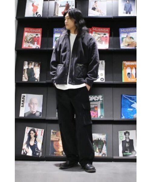 GOSTREET(ゴーストリート)の「セミワイドコーデュロイカーゴパンツブラック(その他パンツ・メンズ・その他・LARGE/MEDIUM)」の7枚目の写真