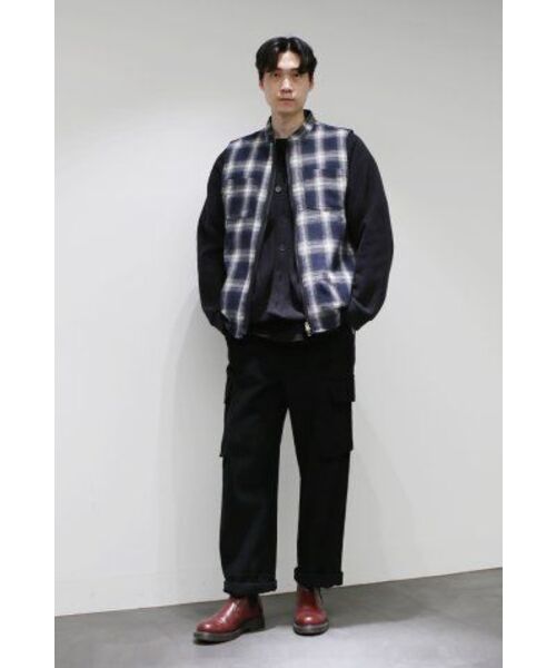 GOSTREET(ゴーストリート)の「セミワイドコーデュロイカーゴパンツブラック(その他パンツ・メンズ・その他・LARGE/MEDIUM)」の11枚目の写真