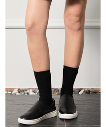 NITINA（ニティナ）の「Vivid Crew Socks BK（ソックス/靴下・レディース）」