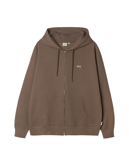 YALE(イェール)の「スモールアーチフードジップアップ_ブラウン(パーカー・レディース・その他・LARGE/X-LARGE/SMALL/MEDIUM)」の1枚目の写真