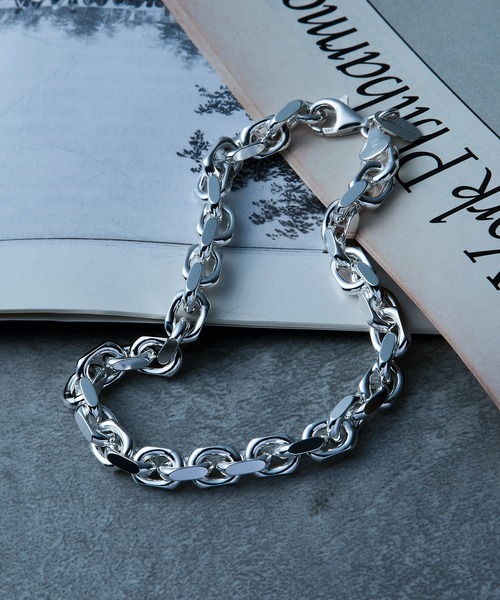 【MAISON CLUB】Angular Chain Bracelet /Silver925/アンギュラー チェーン ブレスレット シルバー925 KUN