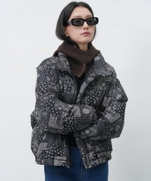 GENERAL IDEA | air mix paisley puffer エアミックスペイズリー中綿ジャケット(ブルゾン)