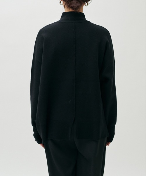 ローズジャガードロゴニット[品番：MKSW0060022]｜jouetie（ジュエティ