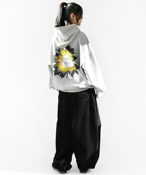 minsobi（ミンソビ）の「ディープタック コーデュロイワイドパンツ（デニムパンツ・メンズ・ブラック/ブラウン・FREE）」の10枚目の写真