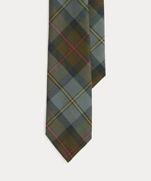 ヴィンテージインスパイアード タータン ウール ネクタイ