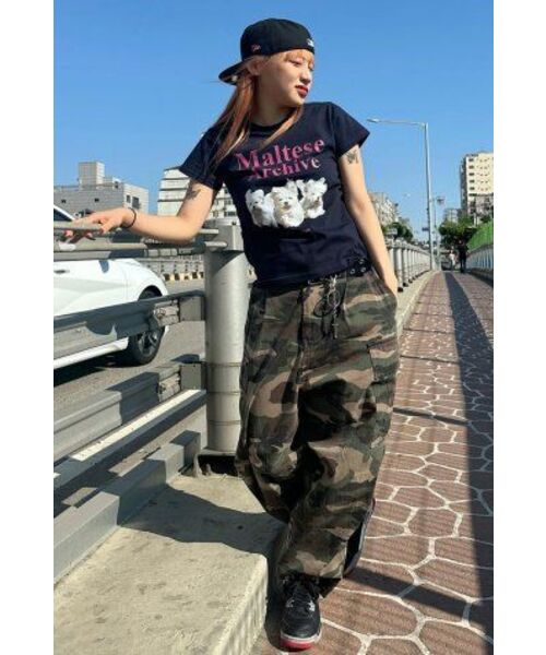 WaiKei（ワイケイ）の「マルチーズアーカイブ 半袖Tシャツ ネイビー（Tシャツ/カットソー・レディース・その他・0/1/2）」の7枚目の写真