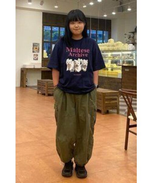 WaiKei（ワイケイ）の「マルチーズアーカイブ 半袖Tシャツ ネイビー（Tシャツ/カットソー・レディース・その他・0/1/2）」の8枚目の写真