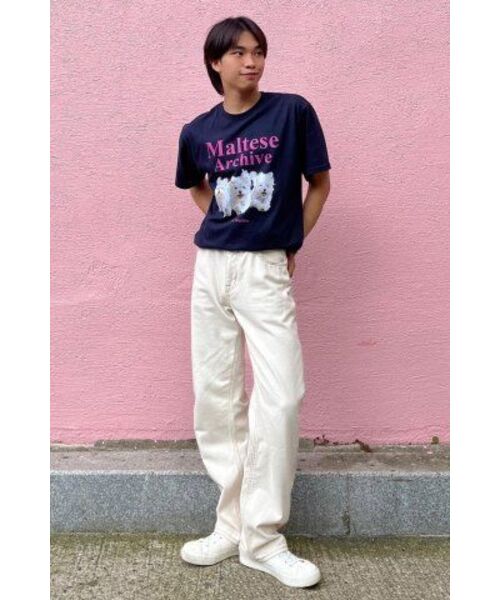 WaiKei（ワイケイ）の「マルチーズアーカイブ 半袖Tシャツ ネイビー（Tシャツ/カットソー・レディース・その他・0/1/2）」の9枚目の写真