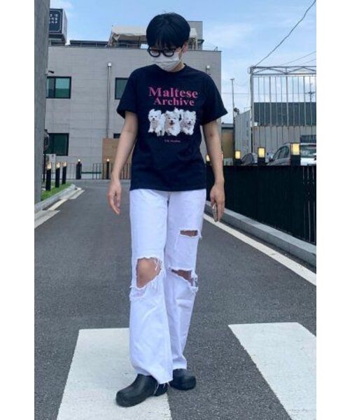 WaiKei（ワイケイ）の「マルチーズアーカイブ 半袖Tシャツ ネイビー（Tシャツ/カットソー・レディース・その他・0/1/2）」の11枚目の写真