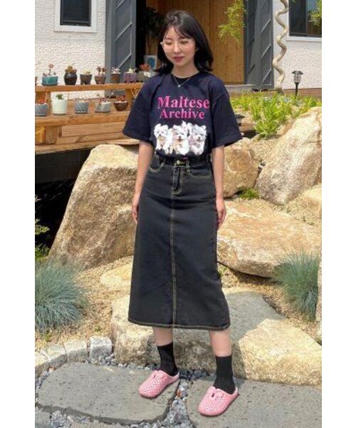WaiKei（ワイケイ）の「マルチーズアーカイブ 半袖Tシャツ ネイビー（Tシャツ/カットソー・レディース・その他・0/1/2）」の14枚目の写真
