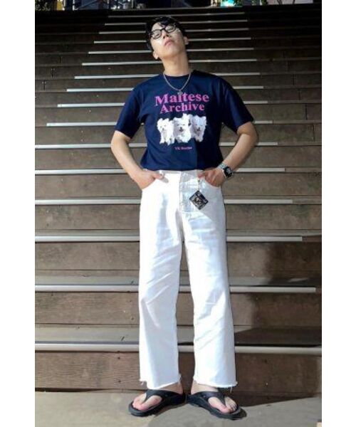 WaiKei（ワイケイ）の「マルチーズアーカイブ 半袖Tシャツ ネイビー（Tシャツ/カットソー・レディース・その他・0/1/2）」の16枚目の写真