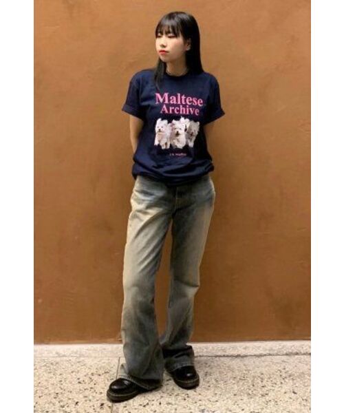 WaiKei（ワイケイ）の「マルチーズアーカイブ 半袖Tシャツ ネイビー（Tシャツ/カットソー・レディース・その他・0/1/2）」の18枚目の写真