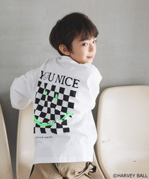 SMILEY FACE（スマイリーフェイス）の「【SMILEY FACE(スマイリーフェイス)】プリントロンT(KIDS)（Tシャツ/カットソー）」