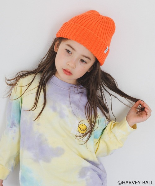 SMILEY FACE（スマイリーフェイス）の「【SMILEY FACE(スマイリーフェイス)】プリントロンT(KIDS)（Tシャツ/カットソー・キッズ・ホワイト/チャコール/その他1・110cm/120cm/130cm/140cm/150cm）」の10枚目の写真