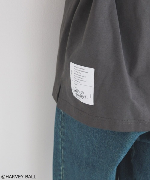 SMILEY FACE（スマイリーフェイス）の「【SMILEY FACE(スマイリーフェイス)】プリントロンT(KIDS)（Tシャツ/カットソー・キッズ・ホワイト/チャコール/その他1・110cm/120cm/130cm/140cm/150cm）」の18枚目の写真