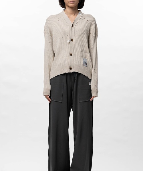 Distressed Knit Cardigan（カーディガン/ボレロ）｜Maison MIHARA