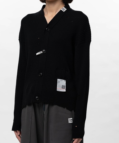 Distressed Knit Cardigan（カーディガン/ボレロ）｜Maison MIHARA