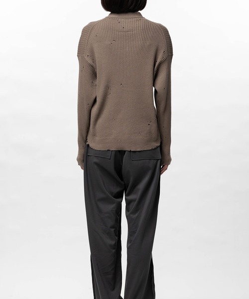 Distressed Knit Cardigan（カーディガン/ボレロ）｜Maison MIHARA