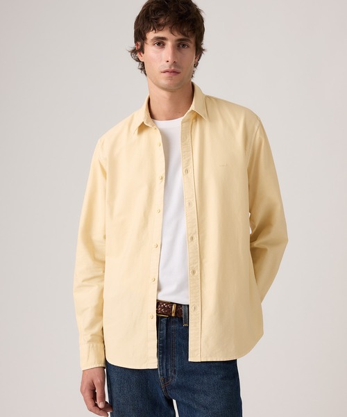 Levi's(リーバイス)の「Levi's/リーバイス オーセンティック ボタンダウンシャツ(シャツ/ブラウス・メンズ・イエロー・XL/L/M/S)」の10枚目の写真