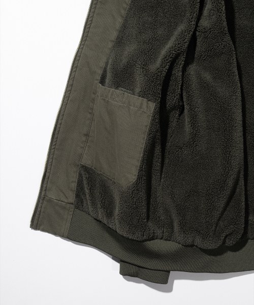 MASSNOUN（マスノウン）の「3WAYウォッシュドボアフードジャケット MWIPD003-KK（ブルゾン・レディース・その他・M/L）」の13枚目の写真