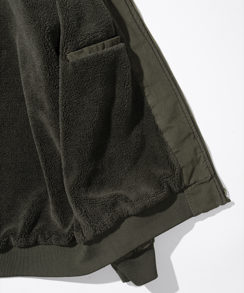 MASSNOUN（マスノウン）の「3WAYウォッシュドボアフードジャケット MWIPD003-KK（ブルゾン・レディース・その他・M/L）」の14枚目の写真