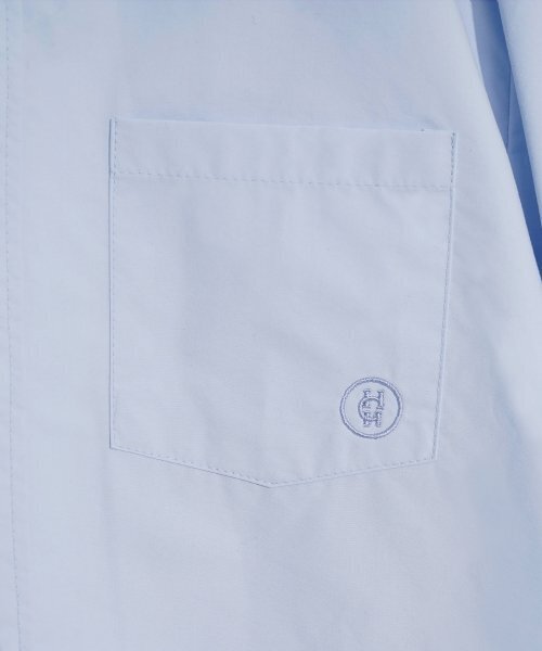 HARDCORE HAPPINESS(ハードコアハピネス)の「COTTON LOGO POCKET SHIRTS_SKY BLUE(シャツ/ブラウス・レディース・その他・FREE)」の4枚目の写真