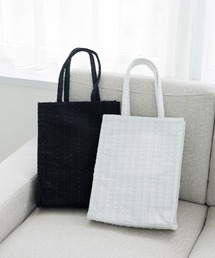 form forma（フォルムフォルマ）の「formformaオリジナル/ツィード素材のトートバッグ（手提げ）（トートバッグ）」