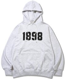 1898 GARMENTS SWEAT HOODIE [OATMEAL]