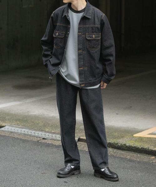 ITEMS URBANRESEARCH（アイテムズ アーバンリサーチ）の「5-pocket DENIM PANTS（デニムパンツ・メンズ・ブラック/ブルー/インディゴブルー・MEDIUM/LARGE）」の6枚目の写真