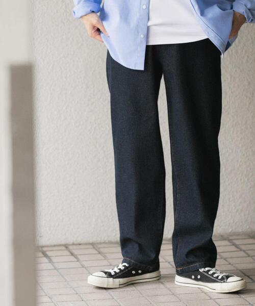 ITEMS URBANRESEARCH（アイテムズ アーバンリサーチ）の「5-pocket DENIM PANTS（デニムパンツ・メンズ・ブラック/ブルー/インディゴブルー・MEDIUM/LARGE）」の12枚目の写真