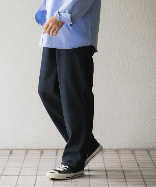 ITEMS URBANRESEARCH（アイテムズ アーバンリサーチ）の「5-pocket DENIM PANTS（デニムパンツ・メンズ・ブラック/ブルー/インディゴブルー・MEDIUM/LARGE）」の15枚目の写真