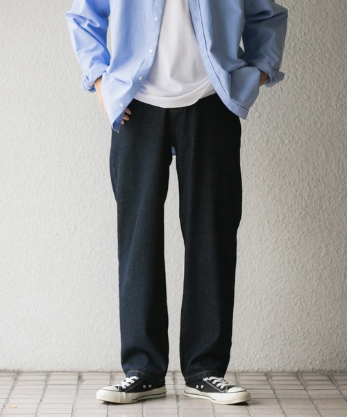 ITEMS URBANRESEARCH（アイテムズ アーバンリサーチ）の「5-pocket DENIM PANTS（デニムパンツ・メンズ・ブラック/ブルー/インディゴブルー・MEDIUM/LARGE）」の17枚目の写真