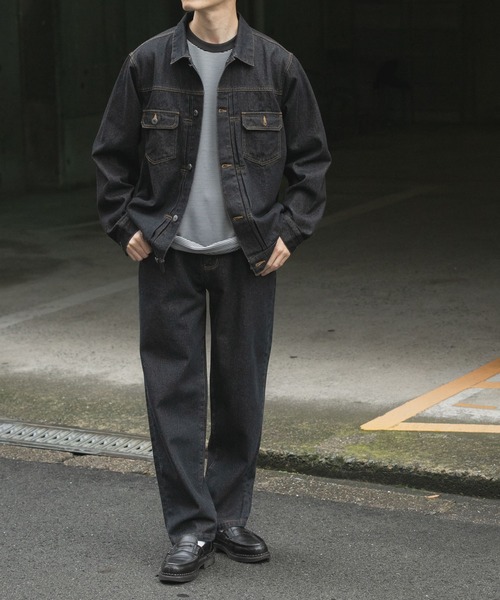 ITEMS URBANRESEARCH（アイテムズ アーバンリサーチ）の「5-pocket DENIM PANTS（デニムパンツ・メンズ・ブラック/ブルー/インディゴブルー・MEDIUM/LARGE）」の7枚目の写真