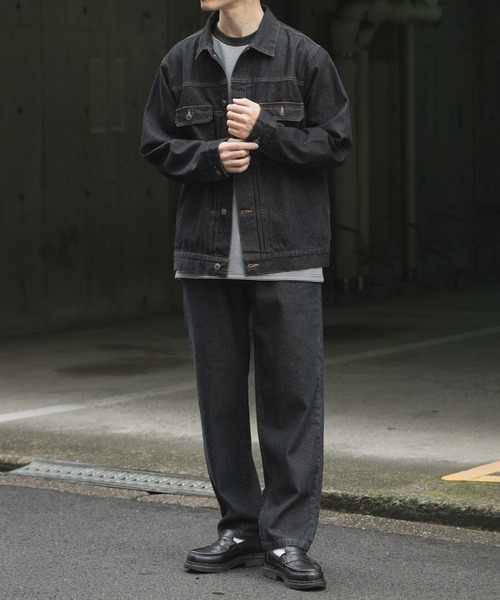 ITEMS URBANRESEARCH（アイテムズ アーバンリサーチ）の「5-pocket DENIM PANTS（デニムパンツ・メンズ・ブラック/ブルー/インディゴブルー・MEDIUM/LARGE）」の8枚目の写真