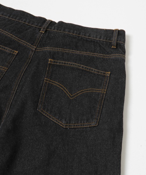 ITEMS URBANRESEARCH（アイテムズ アーバンリサーチ）の「5-pocket DENIM PANTS（デニムパンツ・メンズ・ブラック/ブルー/インディゴブルー・MEDIUM/LARGE）」の10枚目の写真