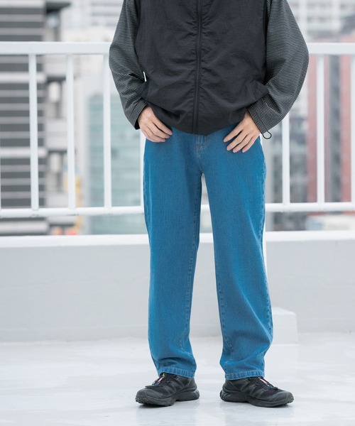ITEMS URBANRESEARCH（アイテムズ アーバンリサーチ）の「5-pocket DENIM PANTS（デニムパンツ・メンズ・ブラック/ブルー/インディゴブルー・MEDIUM/LARGE）」の11枚目の写真