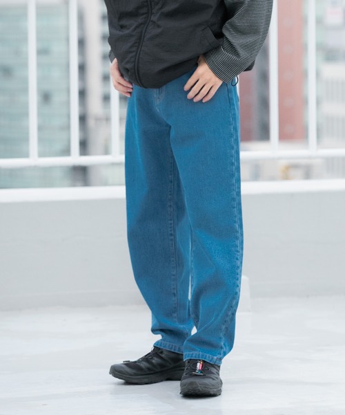 ITEMS URBANRESEARCH（アイテムズ アーバンリサーチ）の「5-pocket DENIM PANTS（デニムパンツ・メンズ・ブラック/ブルー/インディゴブルー・MEDIUM/LARGE）」の12枚目の写真