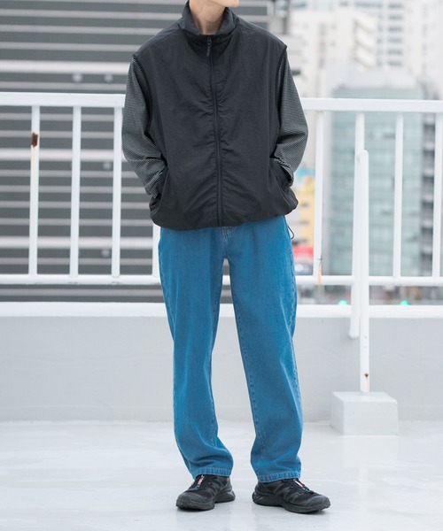 ITEMS URBANRESEARCH（アイテムズ アーバンリサーチ）の「5-pocket DENIM PANTS（デニムパンツ・メンズ・ブラック/ブルー/インディゴブルー・MEDIUM/LARGE）」の13枚目の写真