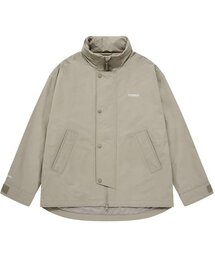 COVERNAT | PERTEX スタンドカラーシェルパーカー ベージュ(ナイロンジャケット)